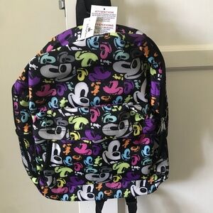 Disney park Mickey Mouse Backpack NWT